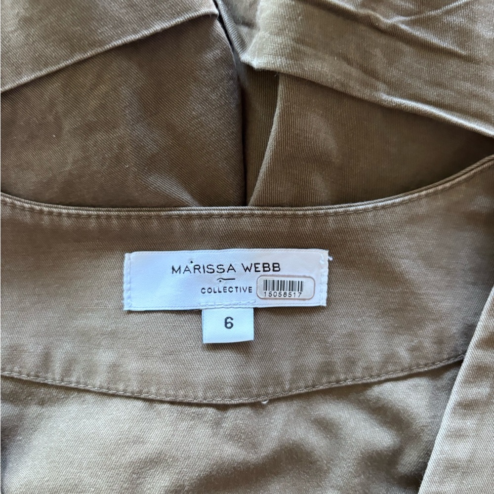 Marissa Webb Collective Olive Canvas Romper - Picture 8 of 8